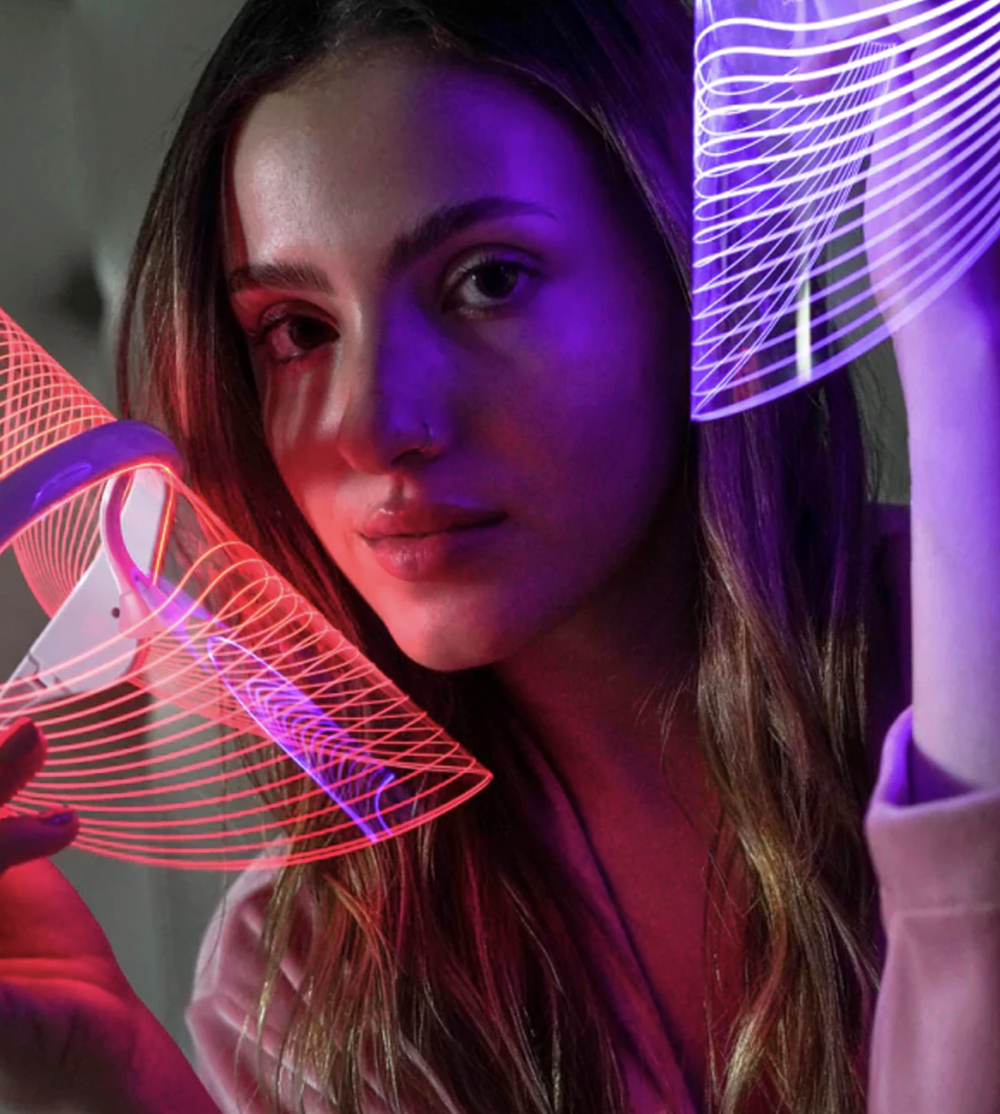 Three Colors Led Mask